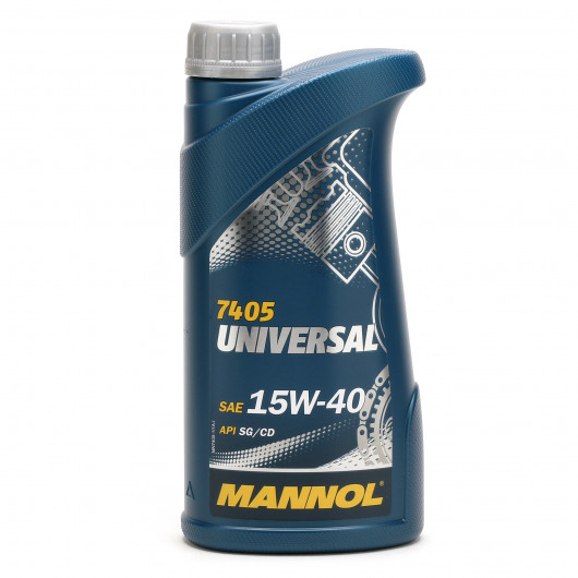 Mannol Universal 15W-40 Motoröl 1l